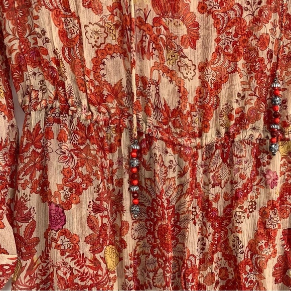 NEW Sunrise by the Kooples Boho Maxi Dress Size 1 - Picture 8 of 12